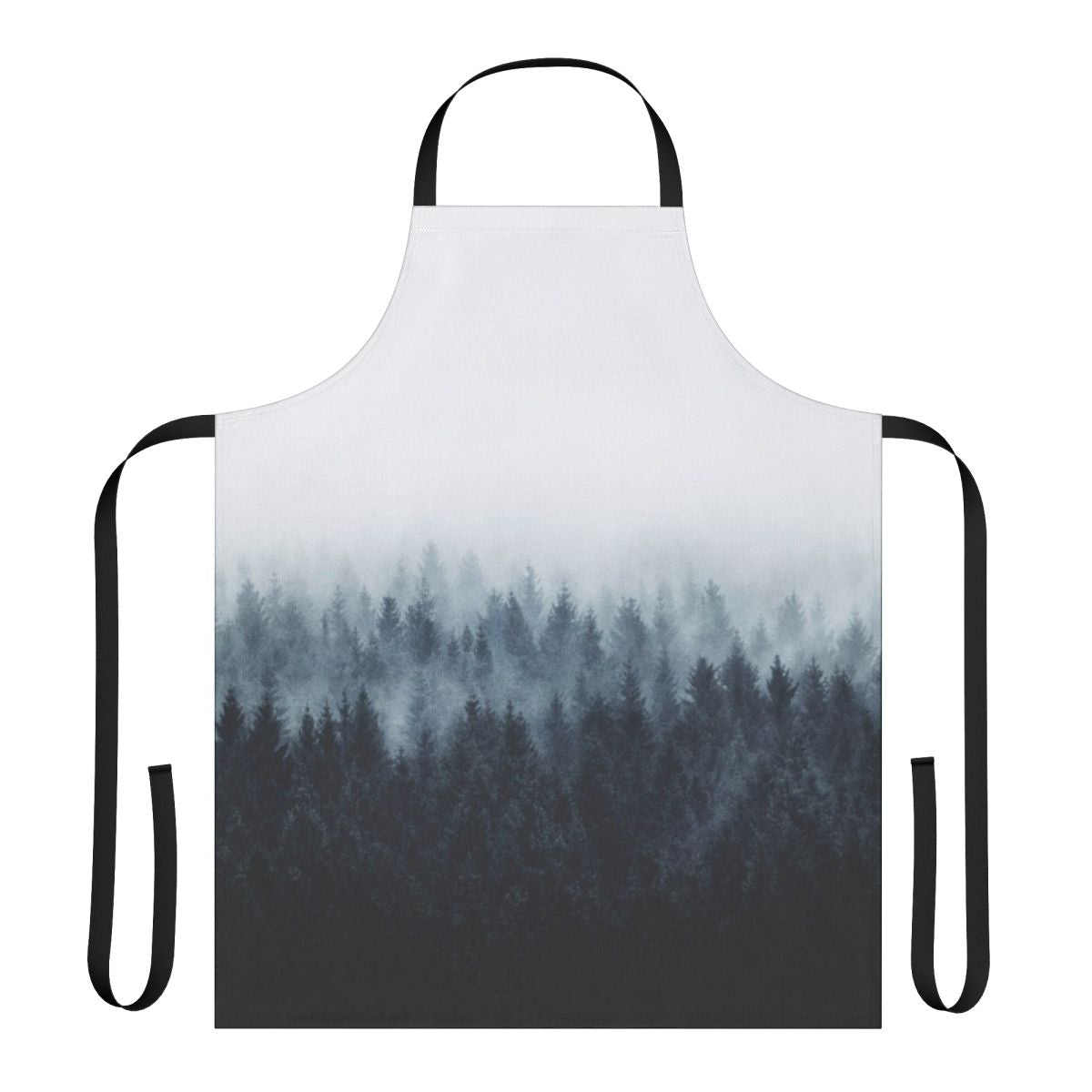 High and Low Apron with Scenic Forest Landscape