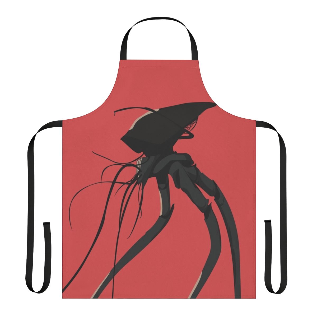 Apron featuring iconic "War of the Worlds" tripod scene