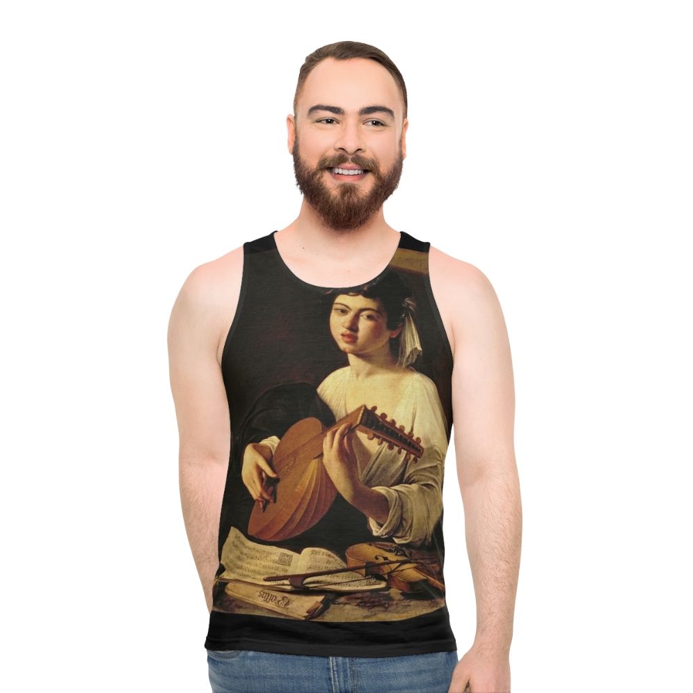 Caravaggio's "The Lute Player" Unisex Tank Top