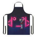 Caravan-inspired apron featuring Lone Mae character from Night in the Woods