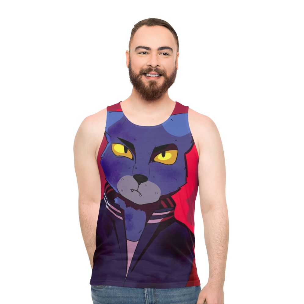 Caravan Palace Furry Cat Unisex Music Tank Top