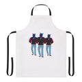 Whimsical apron featuring the cat humanoid character from the Caravan Palace "Lone Digger" music video