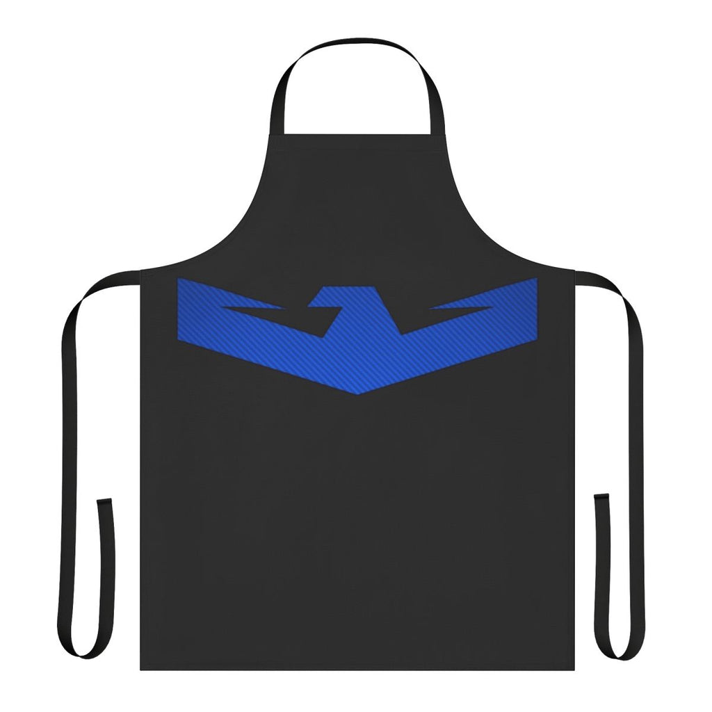 Carbon fiber apron with Nightwing inspired design