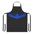 Carbon fiber apron with Nightwing inspired design