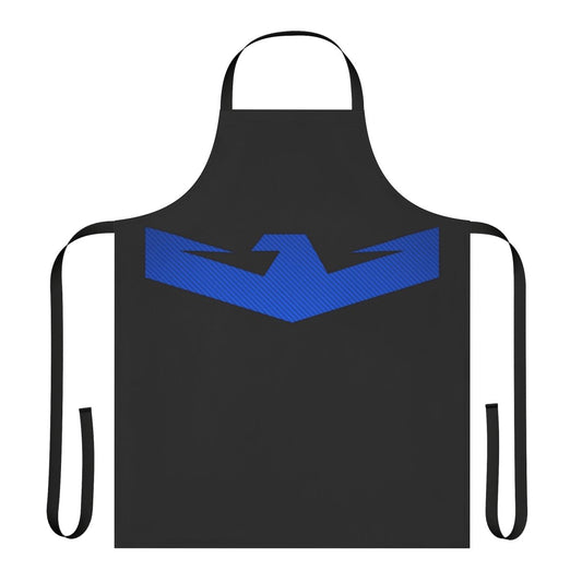 Carbon fiber apron with Nightwing inspired design