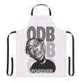 Caricature illustration of ODB, the legendary hip hop artist, printed on a high-quality apron.