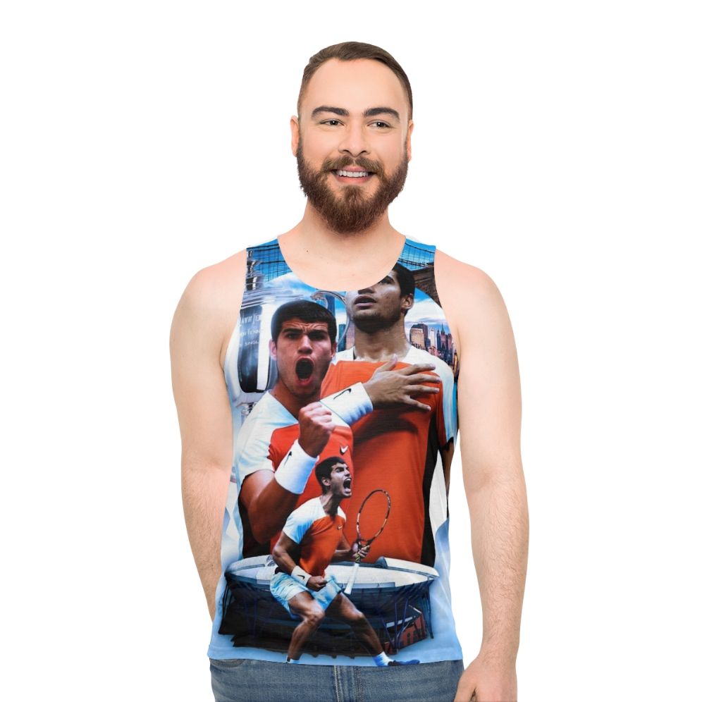 Carlos Alcaraz US Open 2022 Unisex Tennis Tank Top