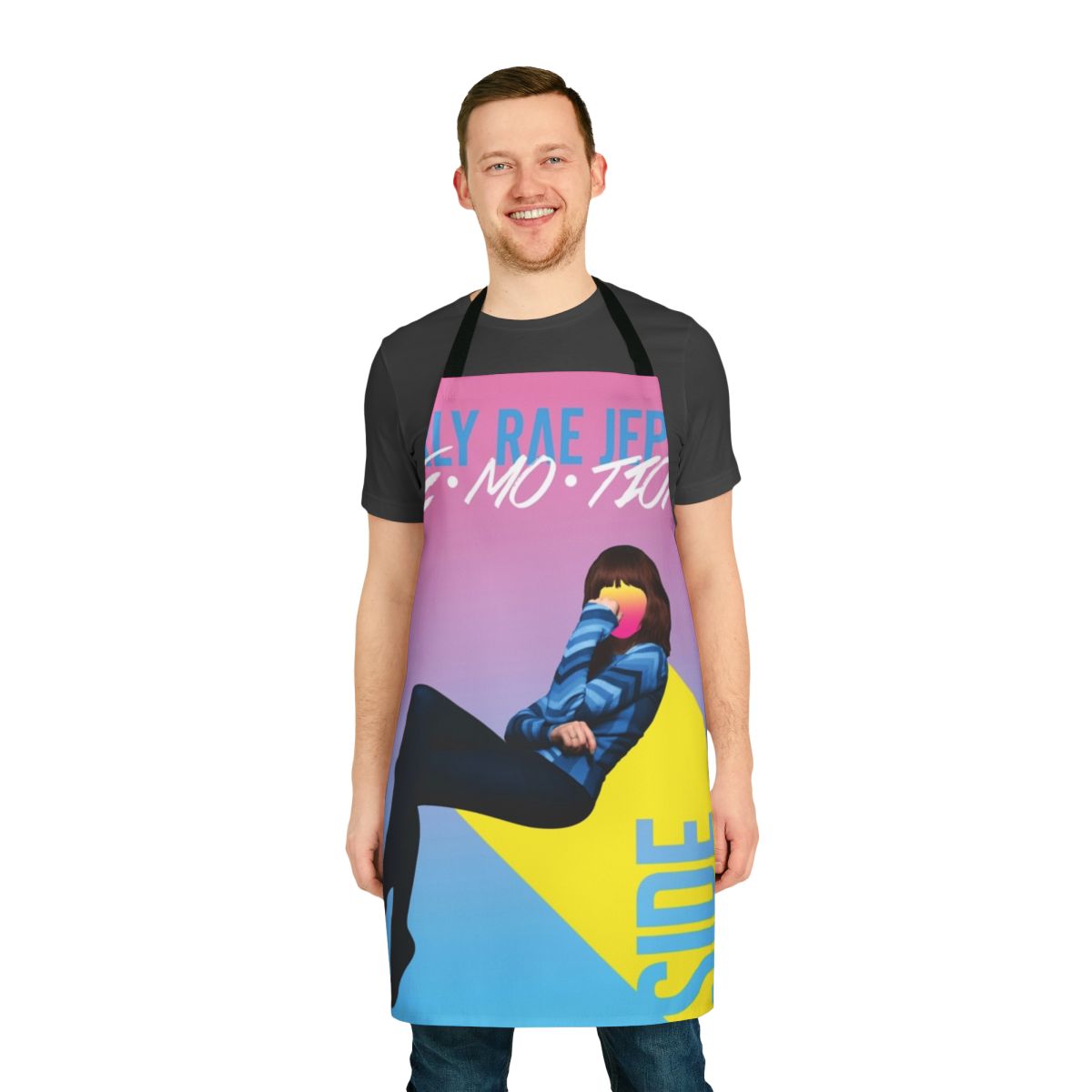 Emotion Side Apron featuring Carly Rae Jepsen album art