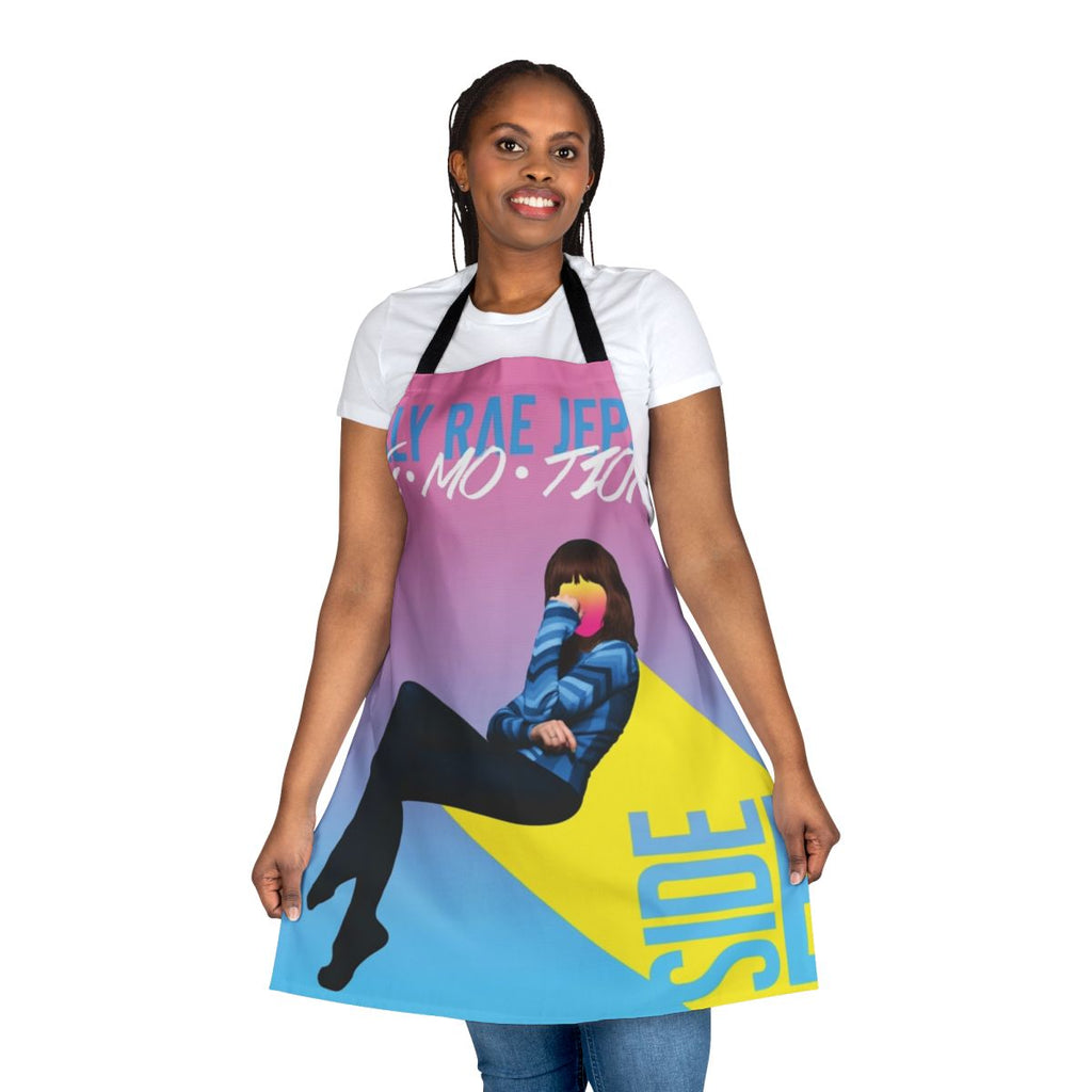 Emotion Side Apron featuring Carly Rae Jepsen album art