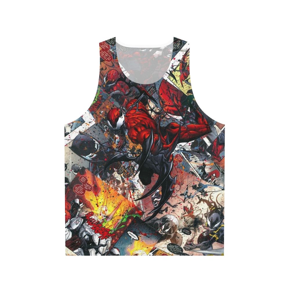 Carnage Comic Book Collage Unisex Tank Top