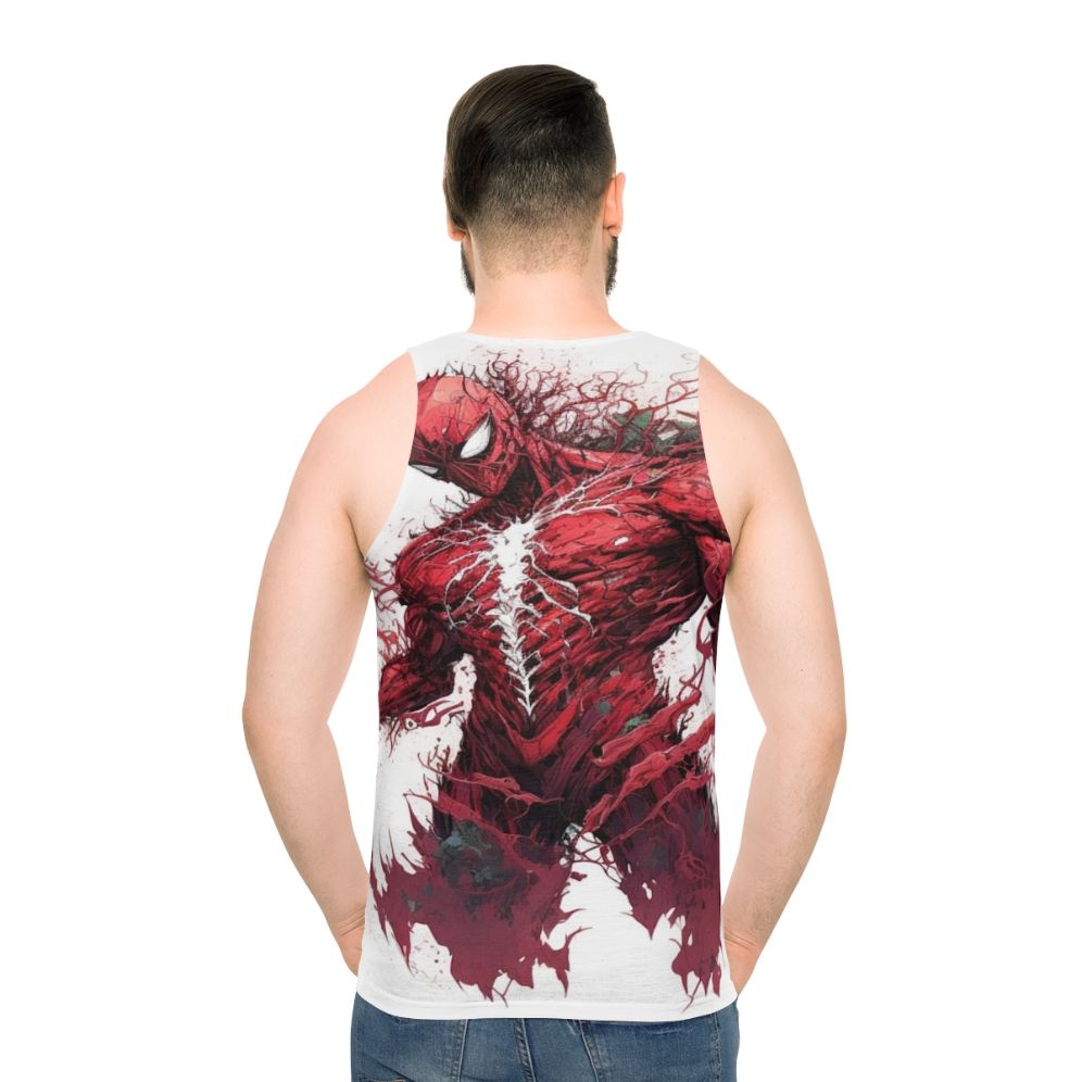 Carnage unisex artist tank top with graphic design