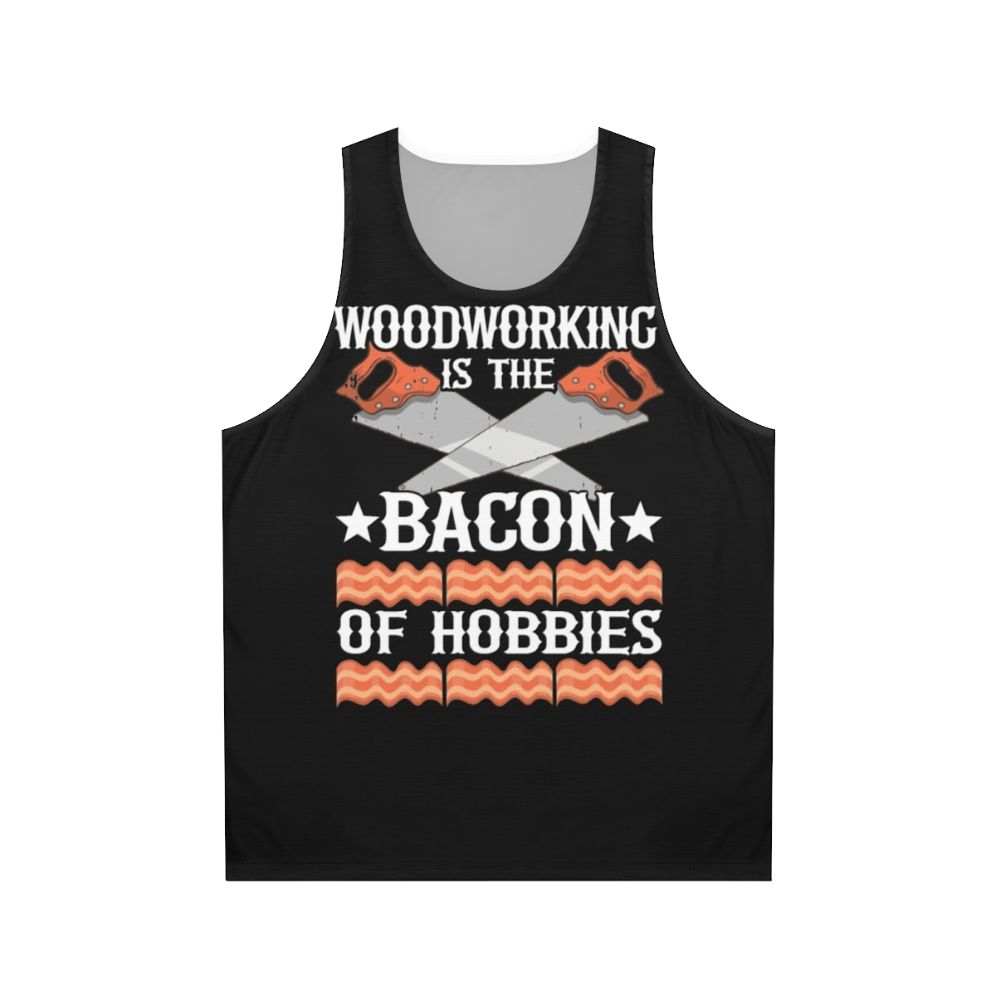 Carpenter Unisex Tank Top - The Bacon of Hobbies