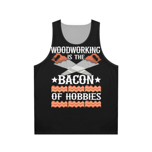 Carpenter Unisex Tank Top - The Bacon of Hobbies