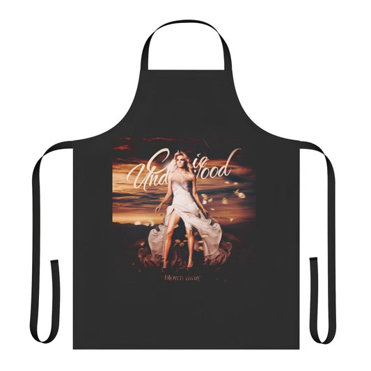 Carrie Underwood inspired apron with Blown Away Tour graphics