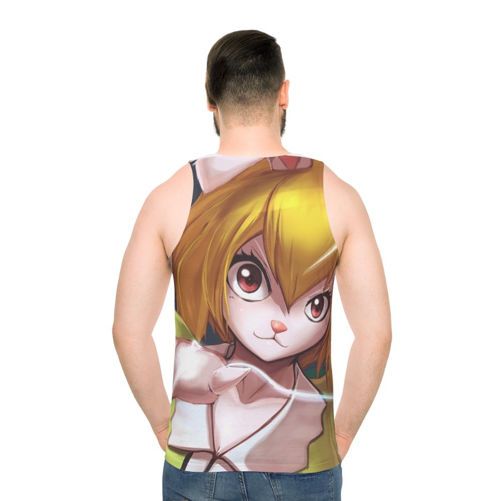 Carrot anime inspired unisex tank top