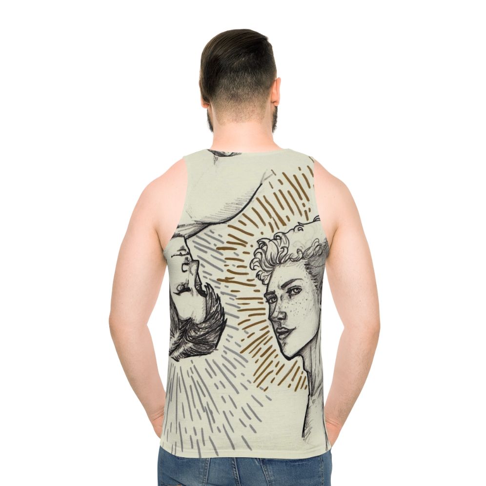 Carry On Unisex Tank Top featuring Simon Snow and Baz Pitch from Young Adult Book Series