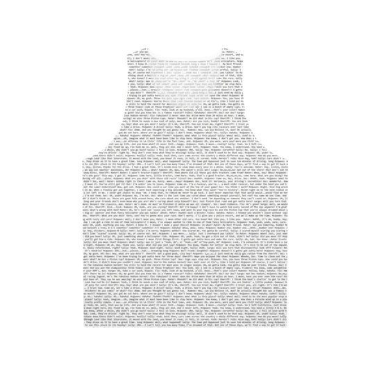 Cars Script Unisex Tank Top with Disney Pixar Movie Quotes