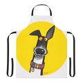 Cartoon dog-themed apron for pet owners