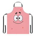 Patrick Star inspired apron with a fun and colorful cartoon character design