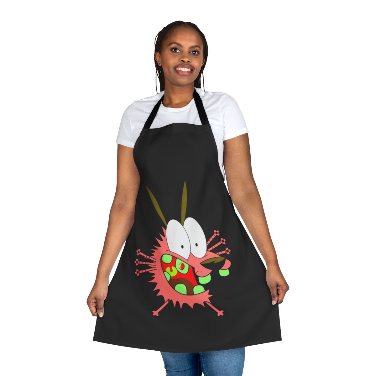 Courage the Cowardly Dog Themed Apron