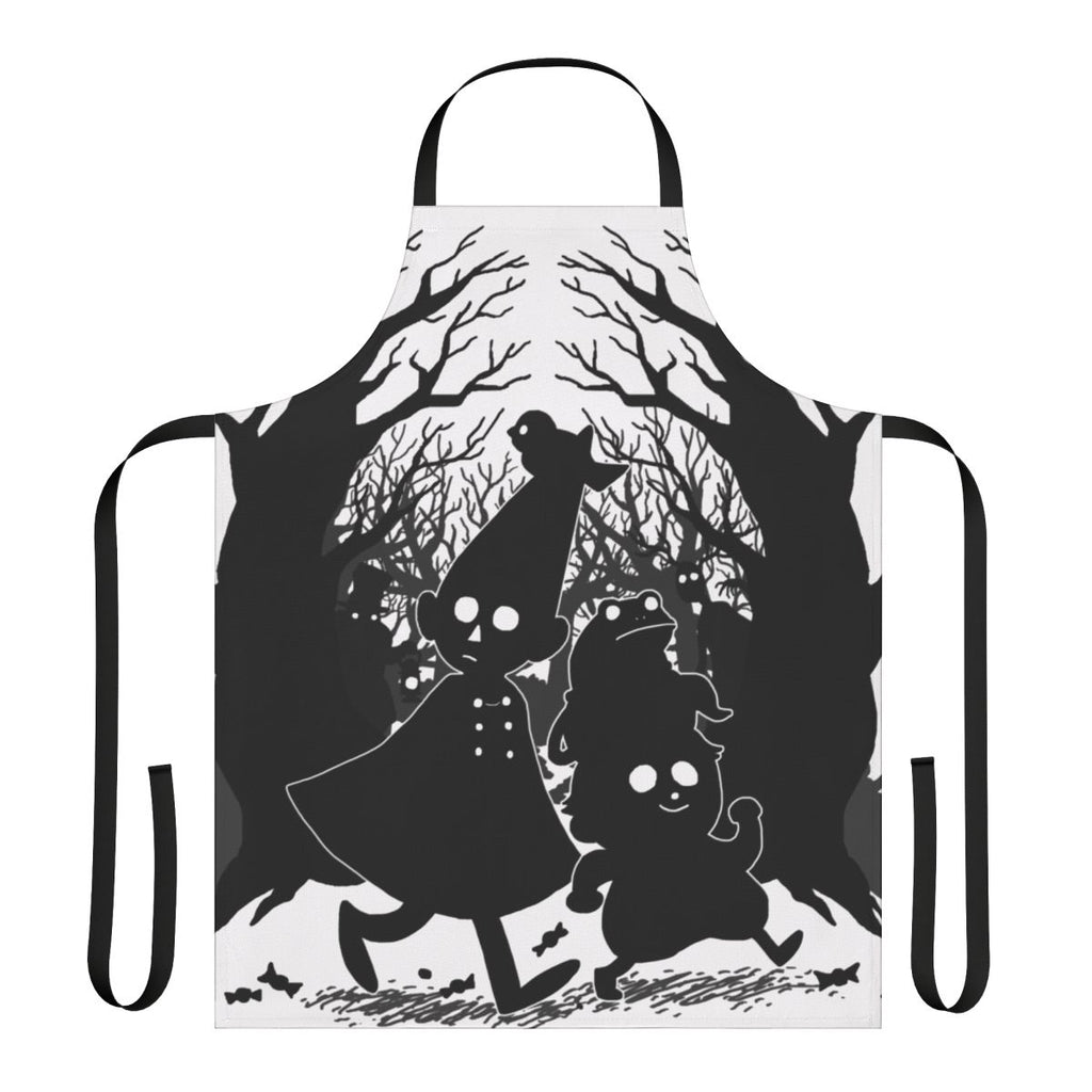 Over the Garden Wall inspired apron featuring Adelaide Parade design