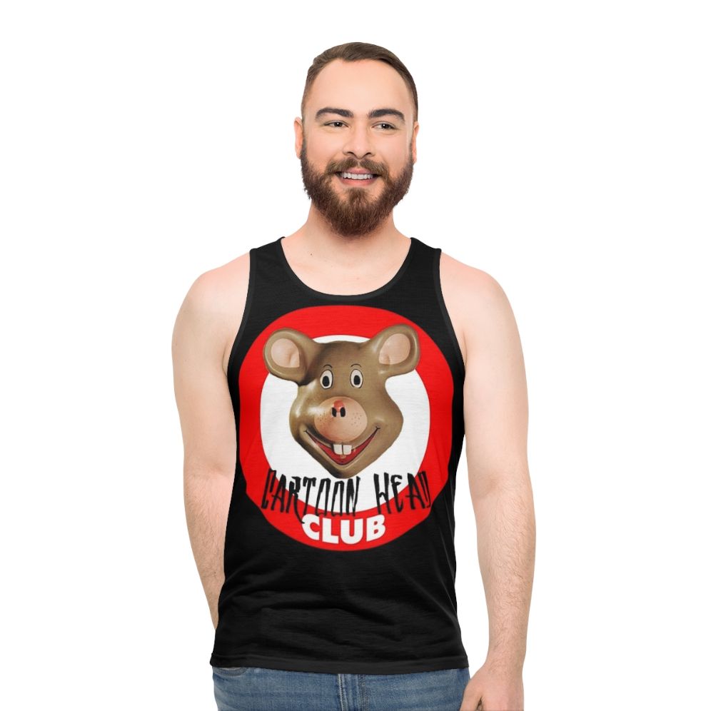 Cartoon Head Club Unisex Tank Top