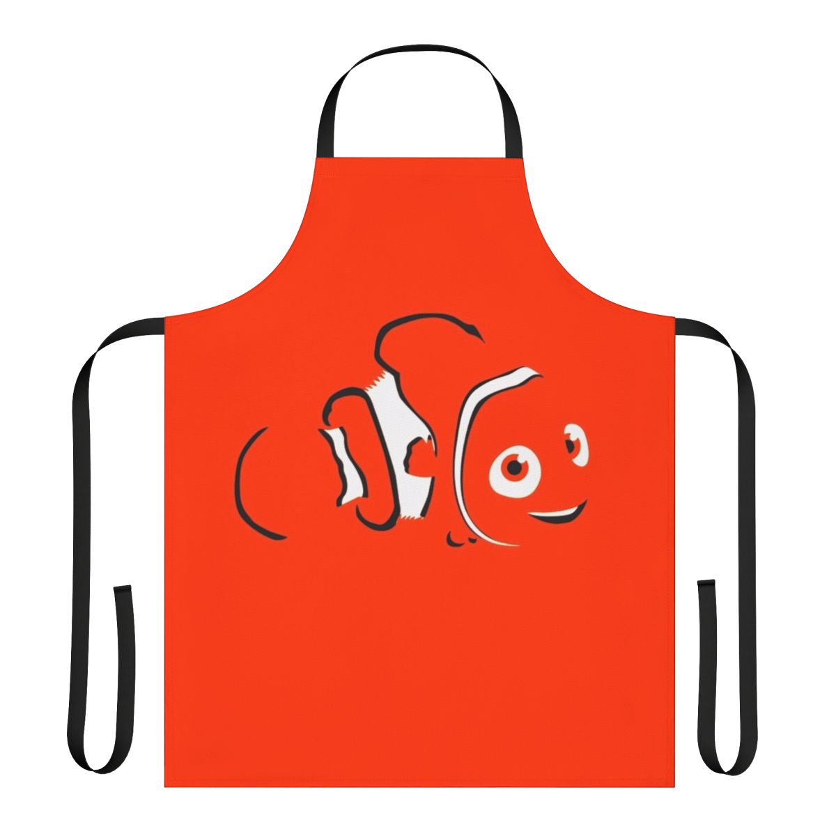 Colorful apron featuring the beloved characters Dory and Nemo from the Disney/Pixar film Finding Nemo