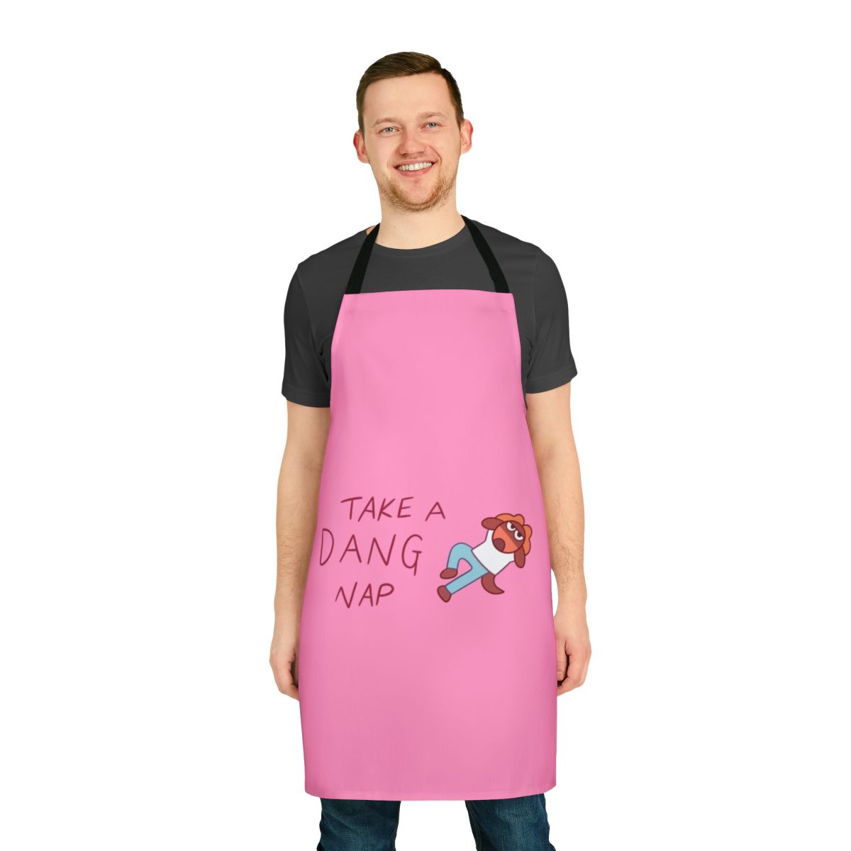 OK KO Take a Dang Nap Cartoon Inspired Apron