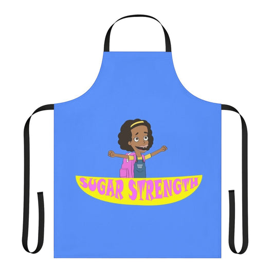 Sugar Strength Apron featuring Big Mouth characters
