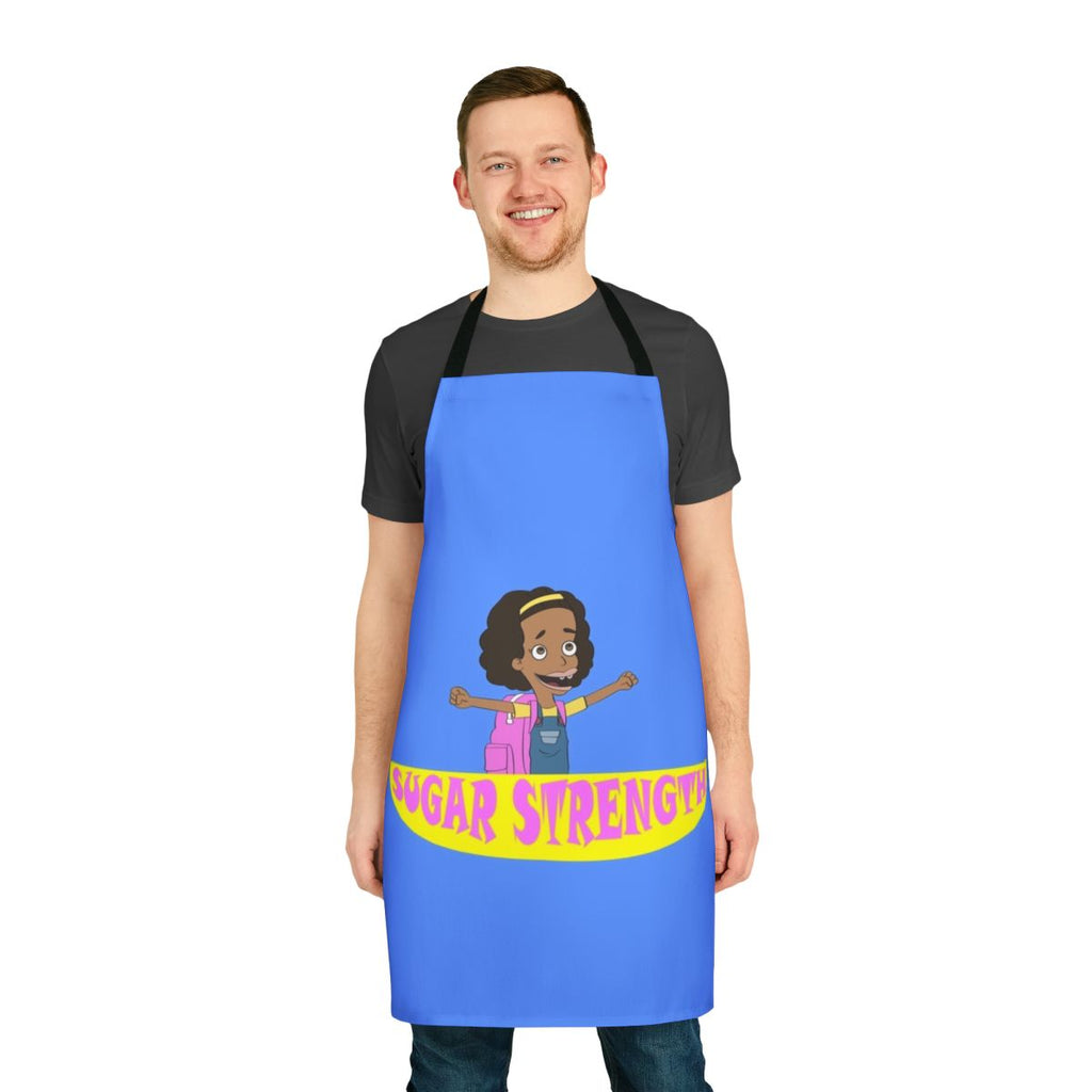 Sugar Strength Apron featuring Big Mouth characters