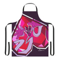 Cartoon kitchen apron with characters from the Steven Universe TV series