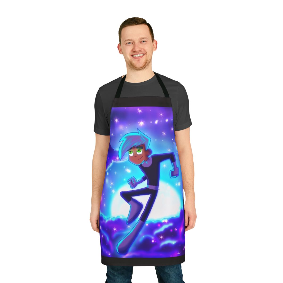 Cartoon apron featuring the character Danny Phantom from the Nickelodeon animated series