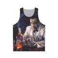 Unisex tank top featuring classic Casablanca movie imagery