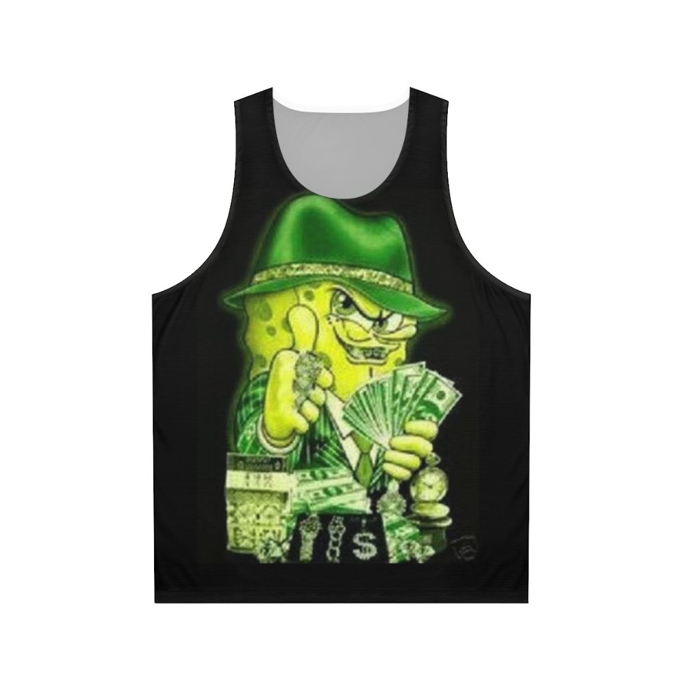 Cash Money Pimp Spongebob Unisex Tank Top
