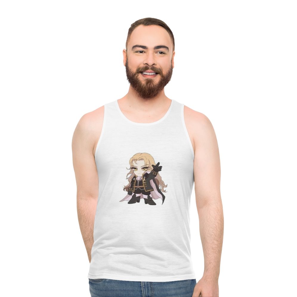 Castlevania Alucard Chibi Unisex Tank Top
