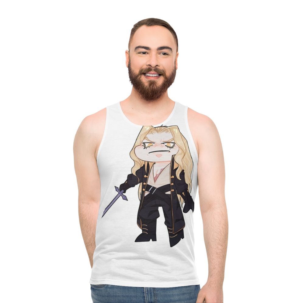 Castlevania Alucard Chibi Unisex Tank Top