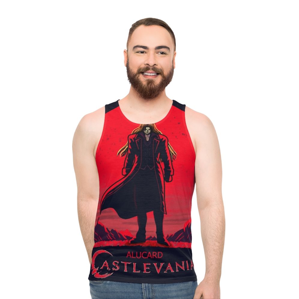 Castlevania Alucard Unisex Tank Top