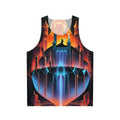 Castlevania art unisex tank top