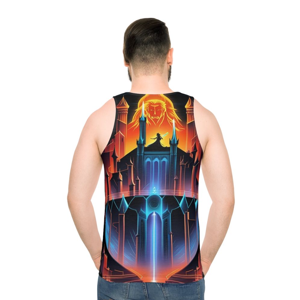 Castlevania art unisex tank top