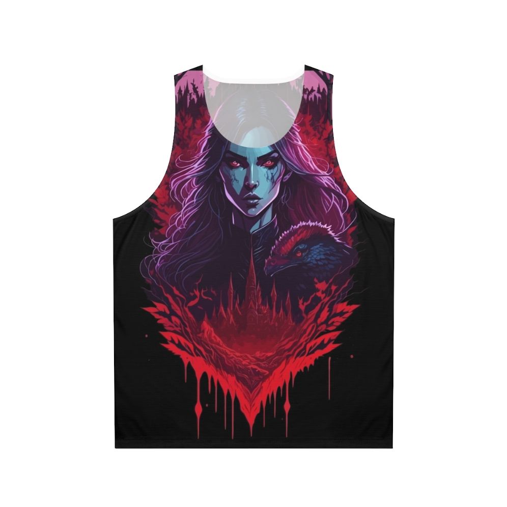 Castlevania Carmilla inspired unisex tank top