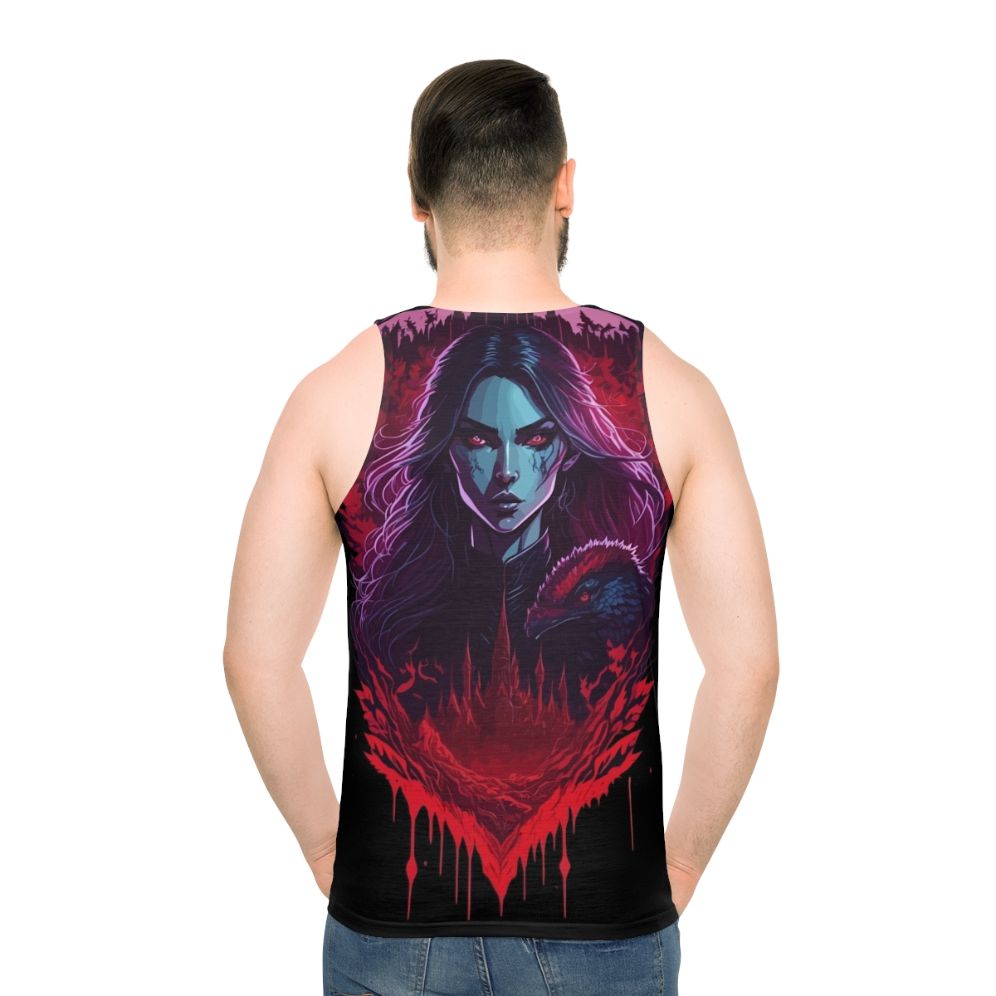 Castlevania Carmilla inspired unisex tank top