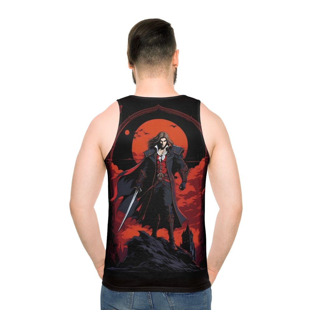 Castlevania Dracula Epic Retro Design Unisex Tank Top