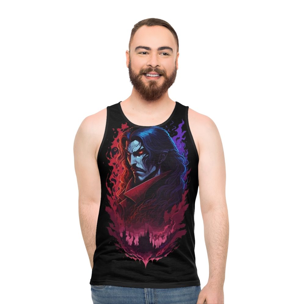 Castlevania Dracula Netflix Series Unisex Tank Top