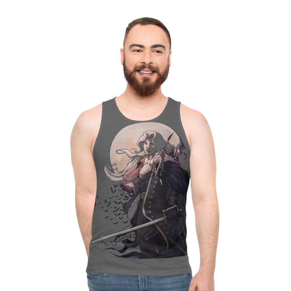 Castlevania Dracula Horror Game Unisex Tank Top