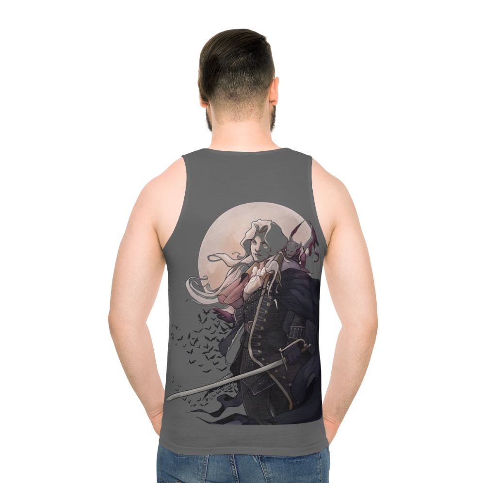 Castlevania Dracula Horror Game Unisex Tank Top