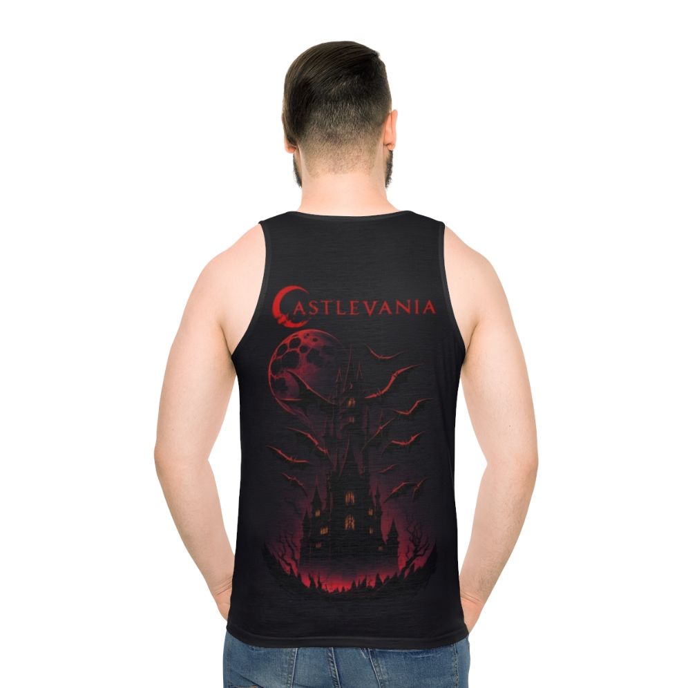 Castlevania Unisex Tank Top with Exquisite Darkness Design