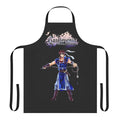 A high-quality apron featuring Castlevania-inspired designs, perfect for fans of the Belmont clan and Alucard.