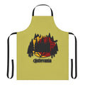 Castlevania-themed apron with character elements and design