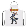 Castlevania-inspired apron featuring characters like Alucard, Trevor Belmont, and Sypha Belnades