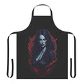 Castlevania-inspired apron with Carmilla design, featuring vampire and horror motifs